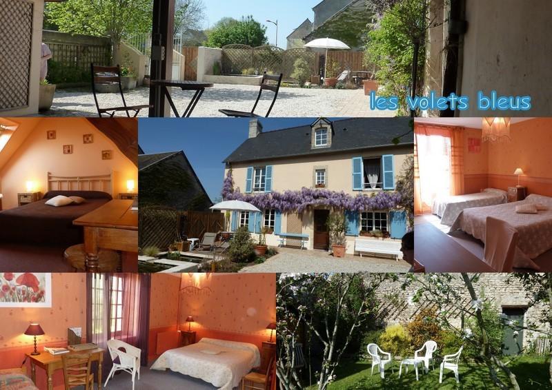 Bed and Breakfast Les Volets Bleus Saint-Martin-des-Entrees Екстер'єр фото